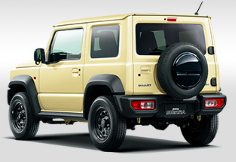 Illustration for article titled The First Official Images Of The 2019 Suzuki Jimny Show The Off-Road Hardware We All Prayed For